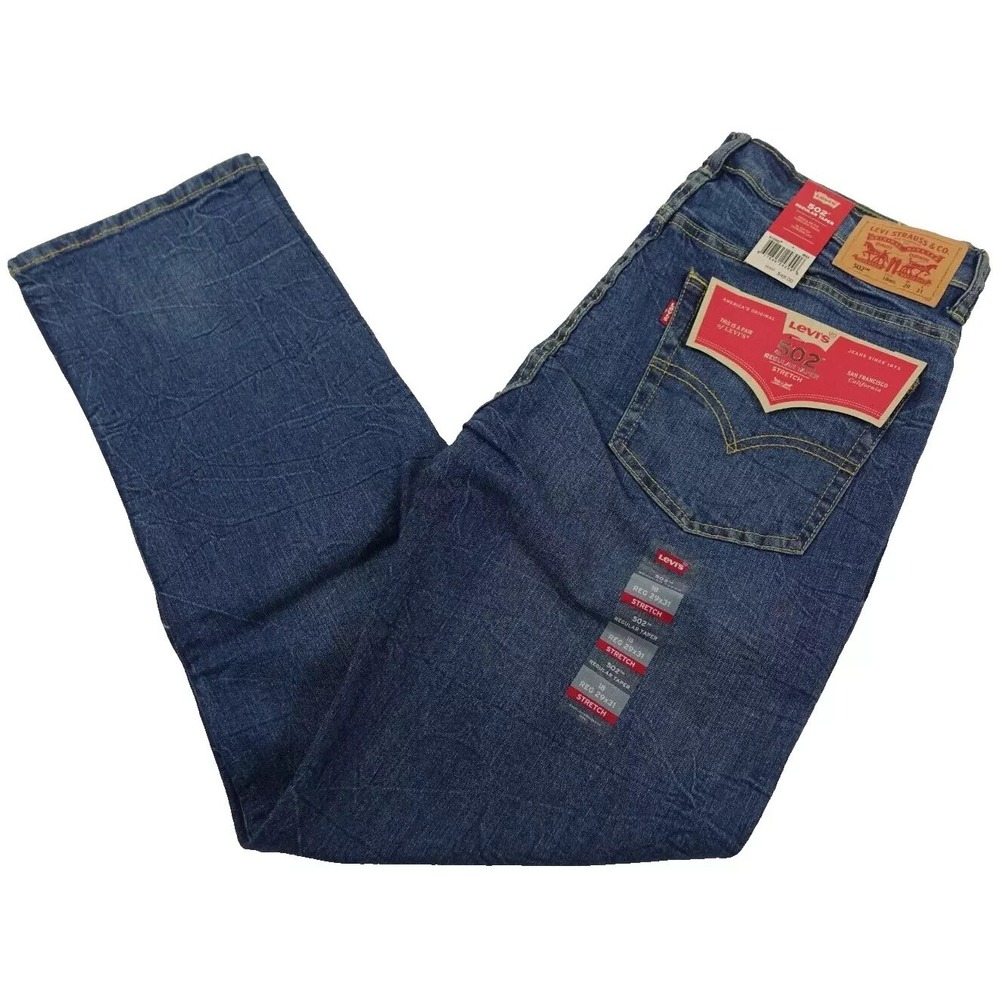 Levis 502 Jeans Boys Size 18 Regular 29x31 Regular Fit Tapered Leg Stretch - Picture 5 of 5
